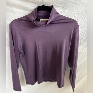 L.L. Bean Women's Plum Long Sleeve Top